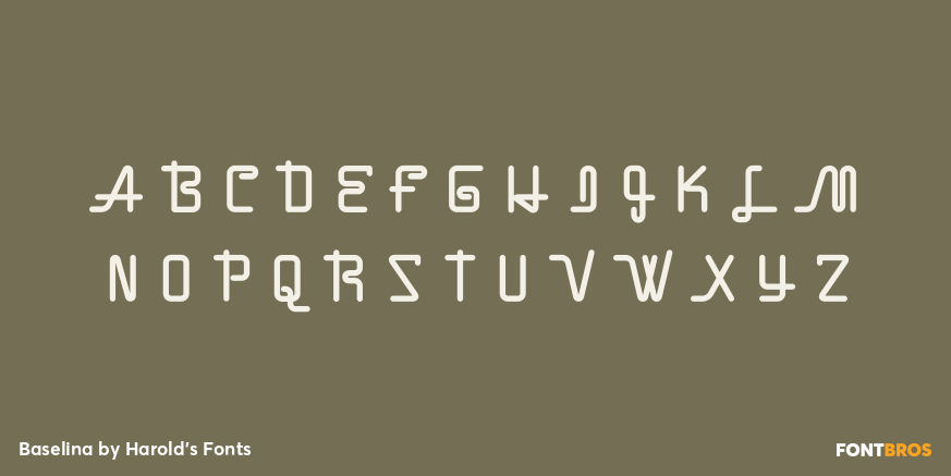Baselina Font Poster #1