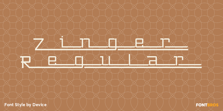 Zinger Regular Poster