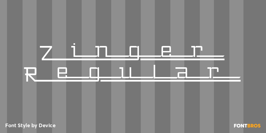 Zinger Regular Poster