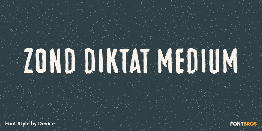 Zond Diktat Medium Poster