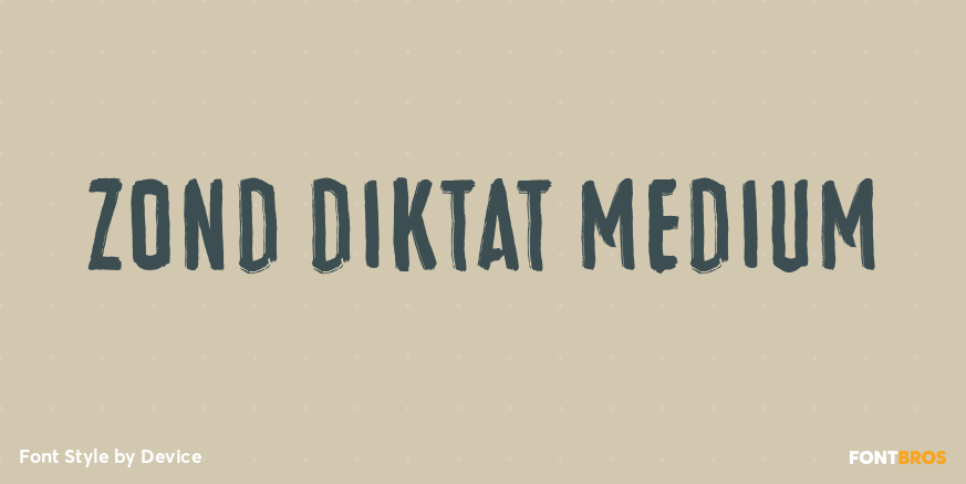 Zond Diktat Medium Poster