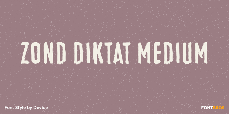 Zond Diktat Medium Poster