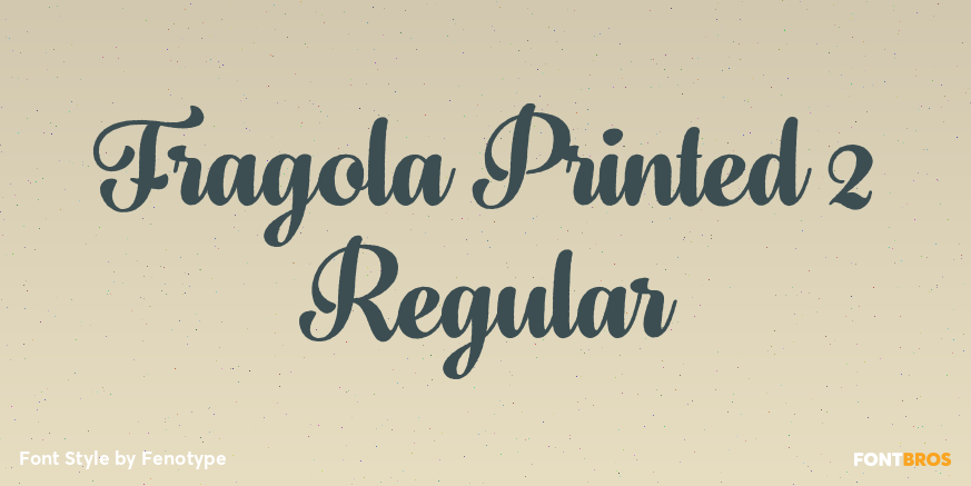 Fragola Printed 2 Regular Poster