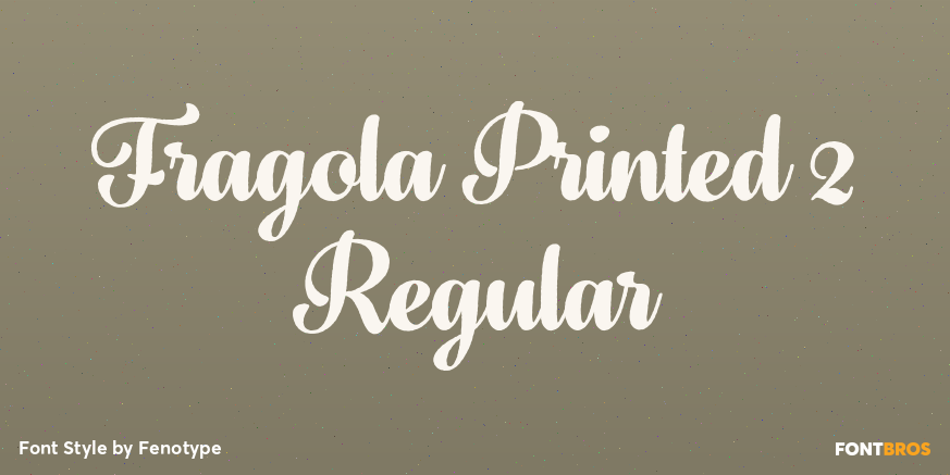 Fragola Printed 2 Regular Poster