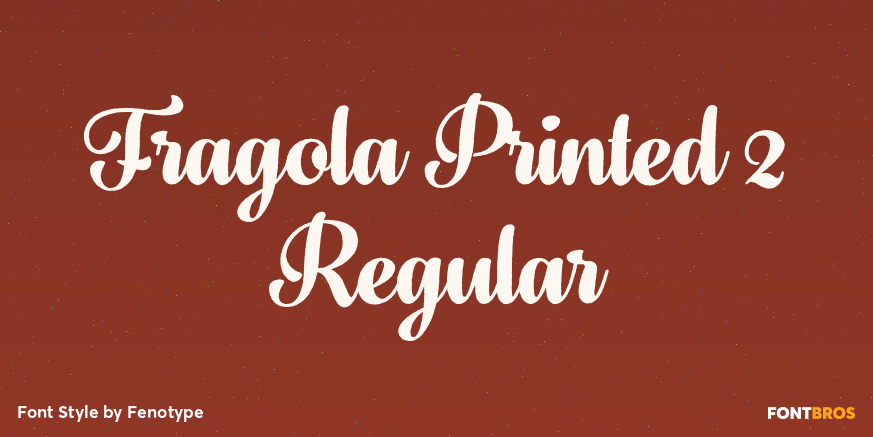 Fragola Printed 2 Regular Poster