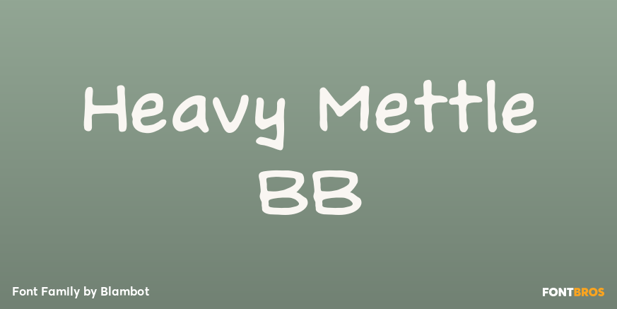 Heavy Mettle BB Poster