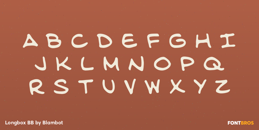 Longbox BB Font Poster #1