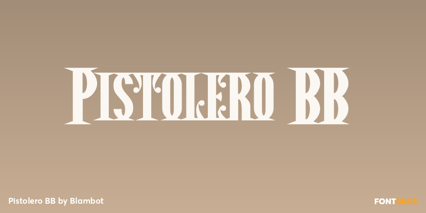 Pistolero BB Poster