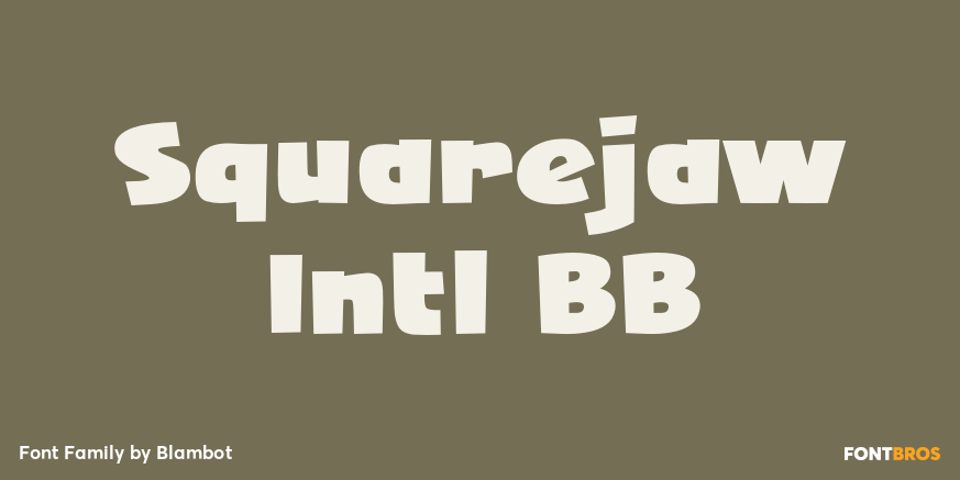Squarejaw Intl BB Poster