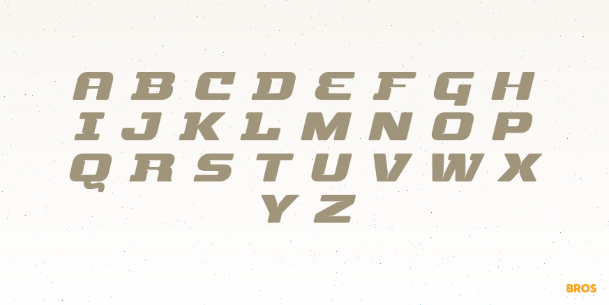 Fuel Extended Bold Italic Font Poster #1