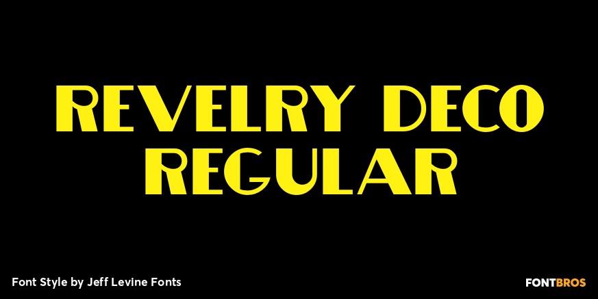 Revelry Deco Regular Poster