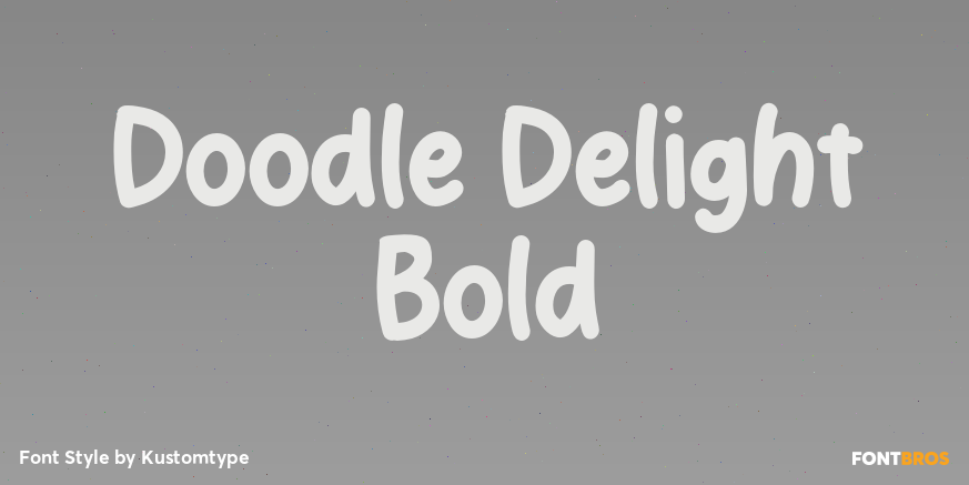 Doodle Delight Bold Poster