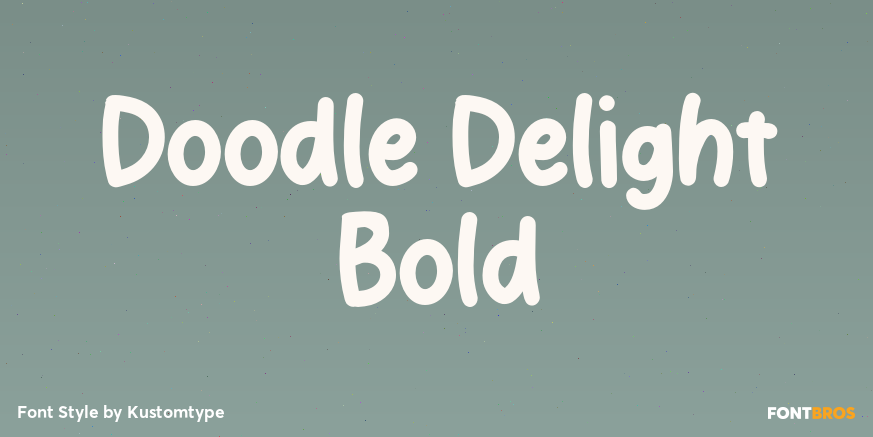 Doodle Delight Bold Poster