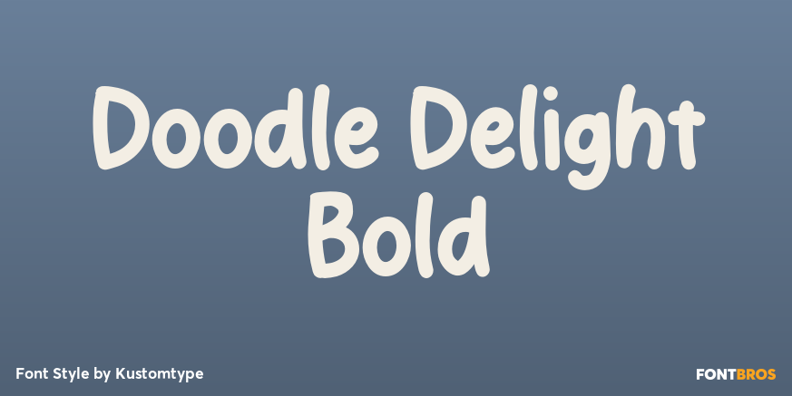Doodle Delight Bold Poster