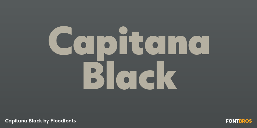 Capitana Black Poster