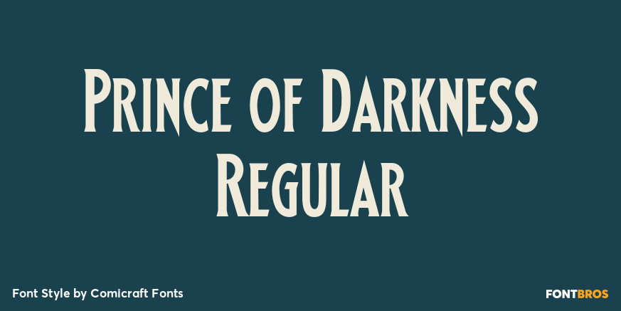 Prince of Darkness Regular Poster