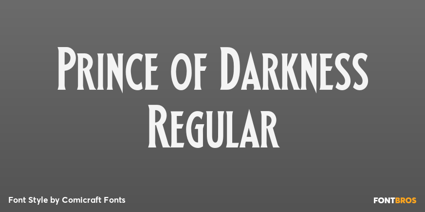 Prince of Darkness Regular Poster