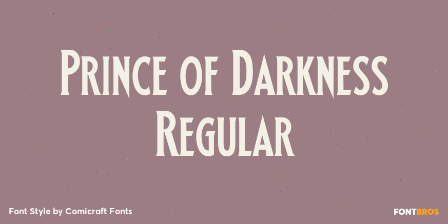 Prince of Darkness Regular Poster