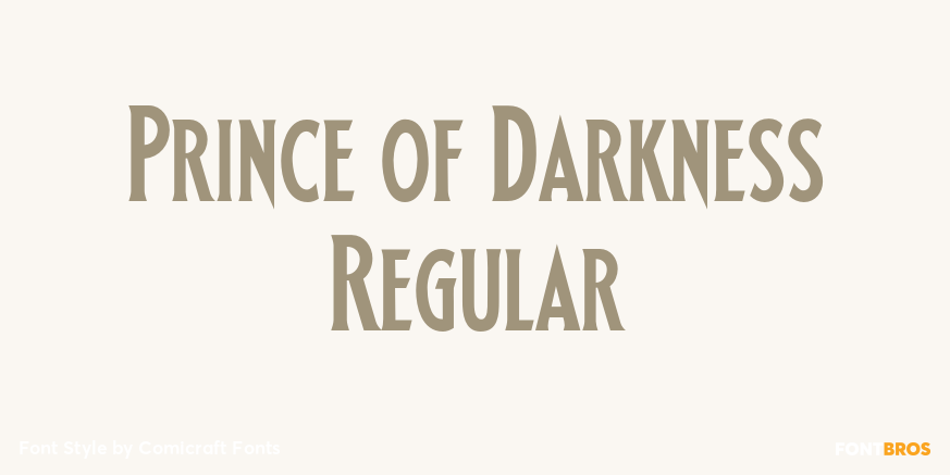 Prince of Darkness Regular Poster