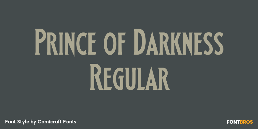 Prince of Darkness Regular Poster