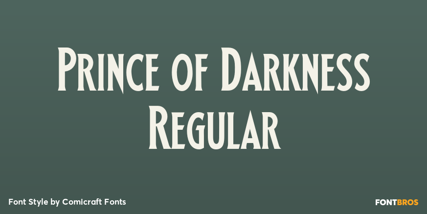 Prince of Darkness Regular Poster