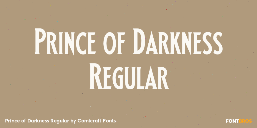 Prince of Darkness Regular Poster