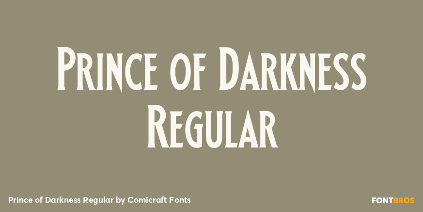 Prince of Darkness Regular Poster