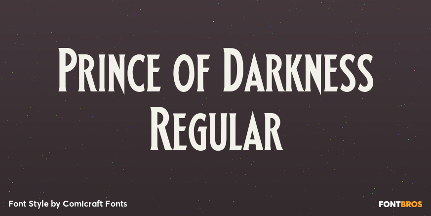 Prince of Darkness Regular Poster