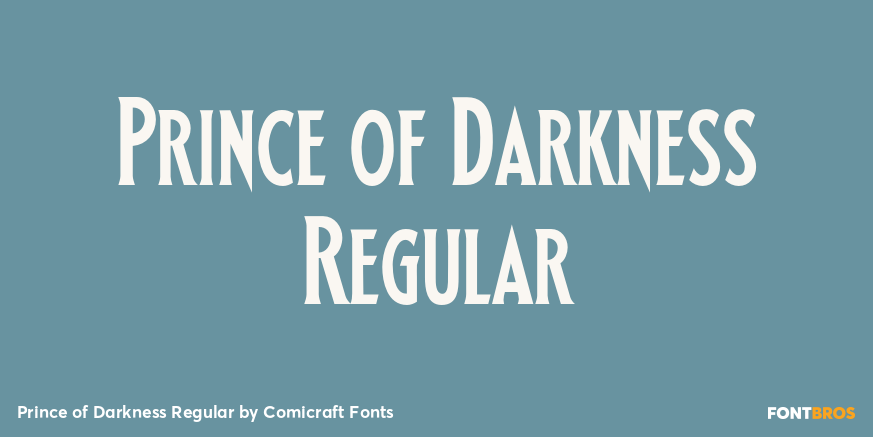 Prince of Darkness Regular Poster