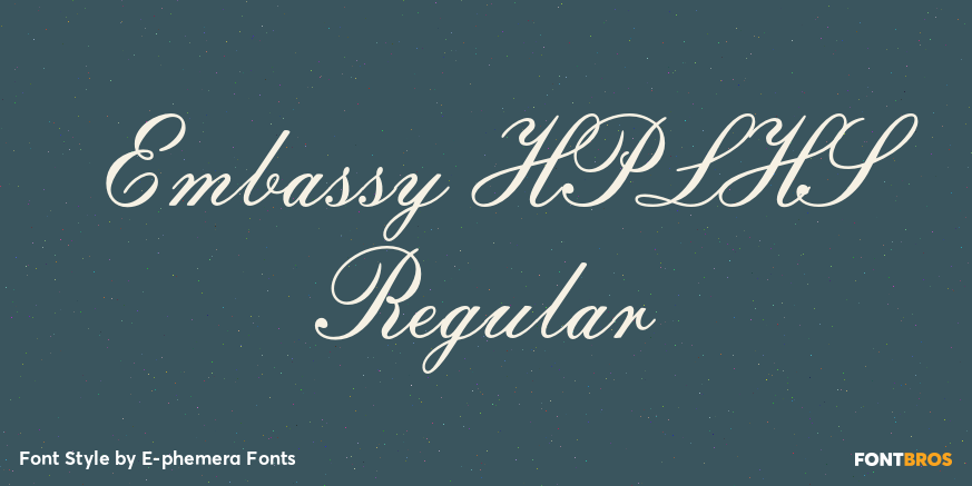 Embassy HPLHS Regular Poster