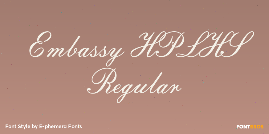 Embassy HPLHS Regular Poster