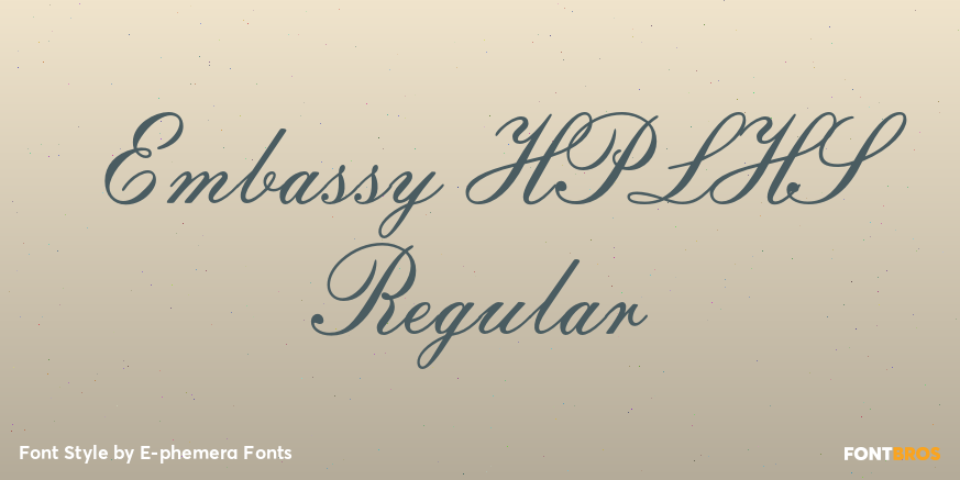 Embassy HPLHS Regular Poster