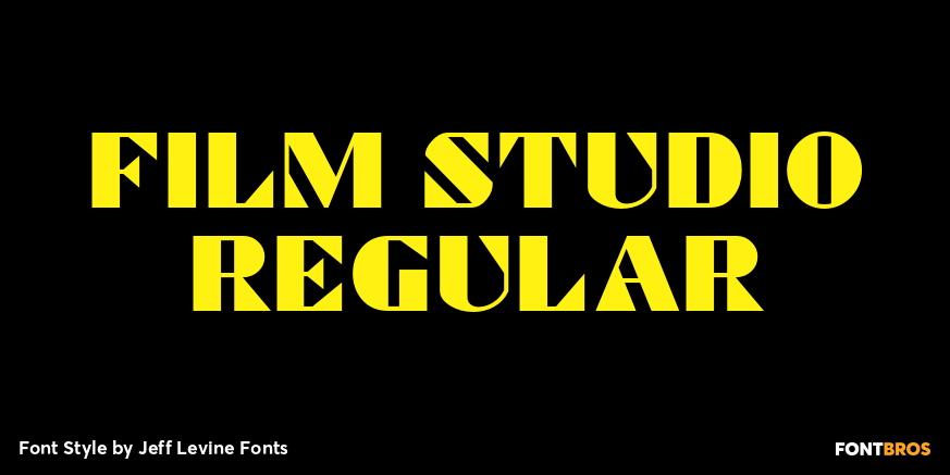 Film Studio Regular Poster
