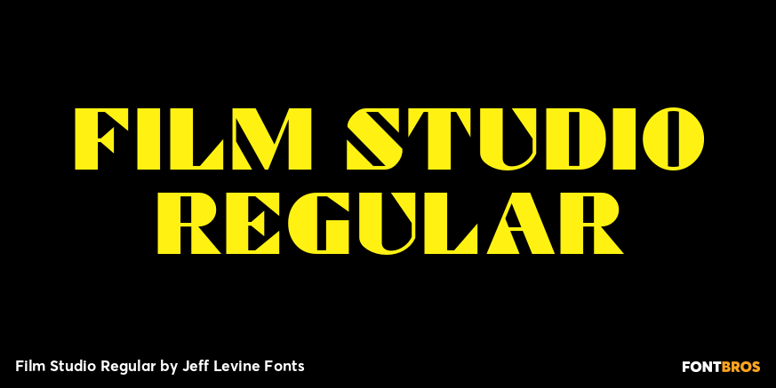 Film Studio Regular Poster