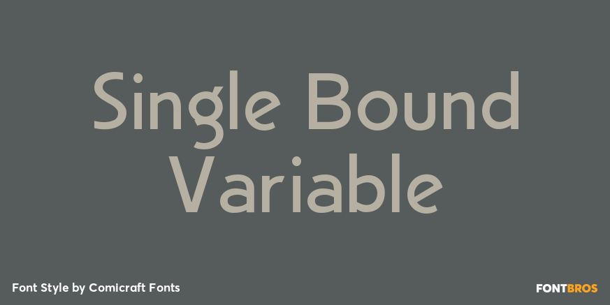 Single Bound Variable Poster