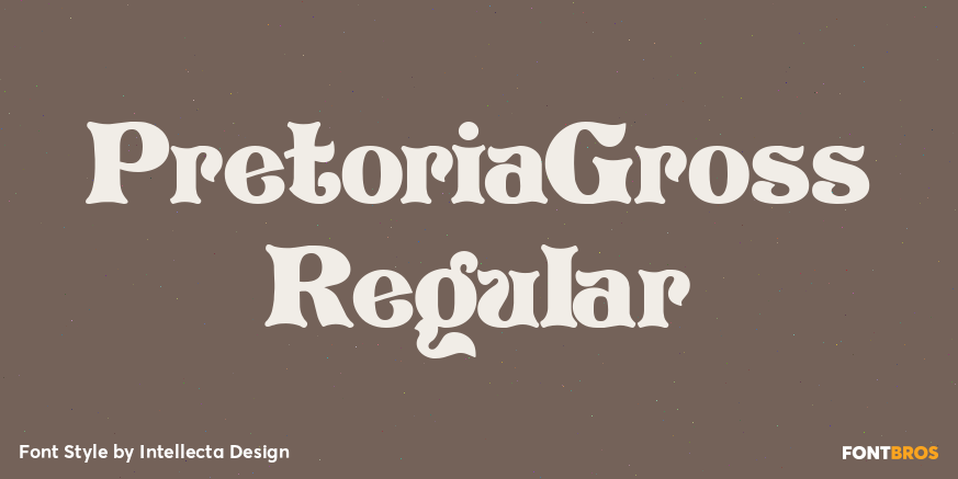 PretoriaGross Regular Poster
