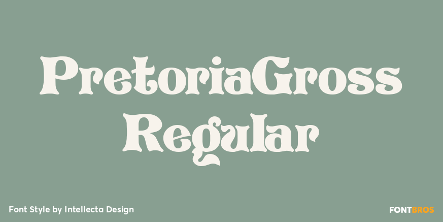 PretoriaGross Regular Poster