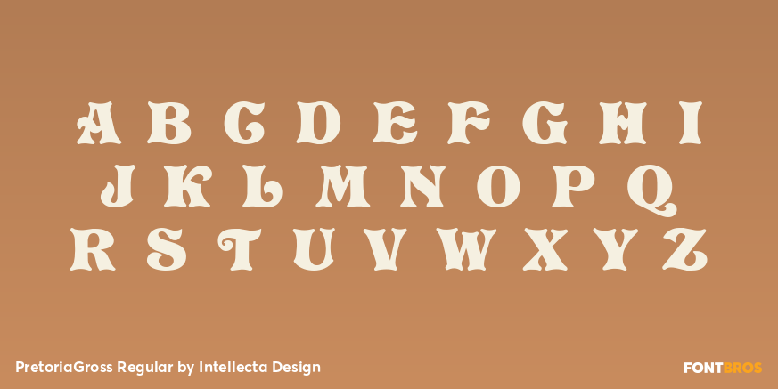 PretoriaGross Regular Font Poster #1