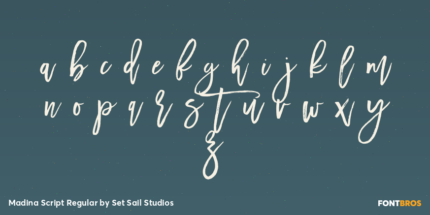 Madina Script Regular Font Poster #3