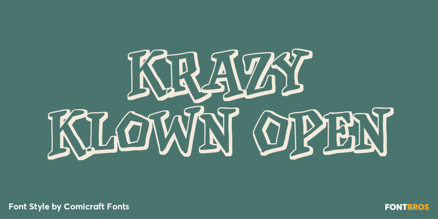 Krazy Klown Open Poster