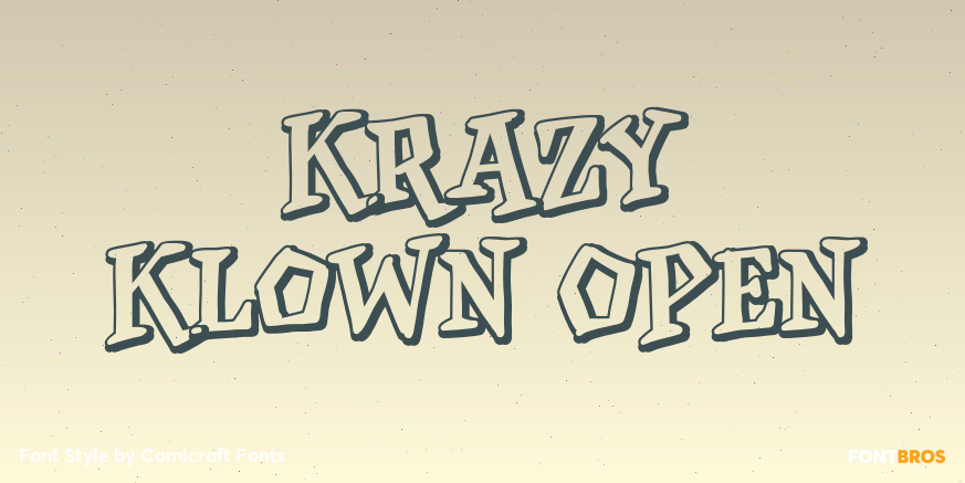 Krazy Klown Open Poster