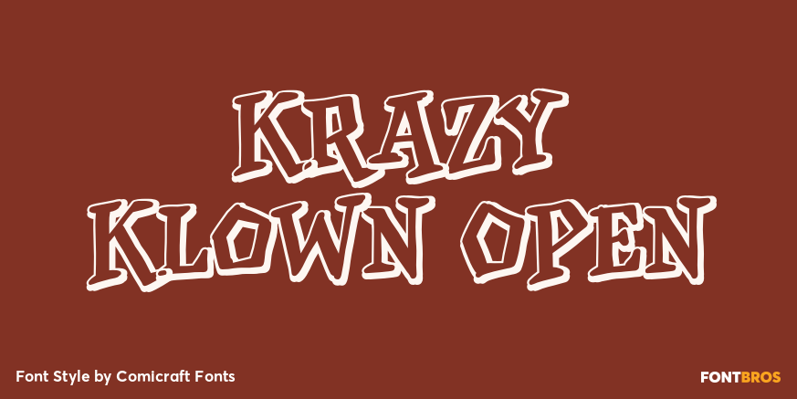 Krazy Klown Open Poster
