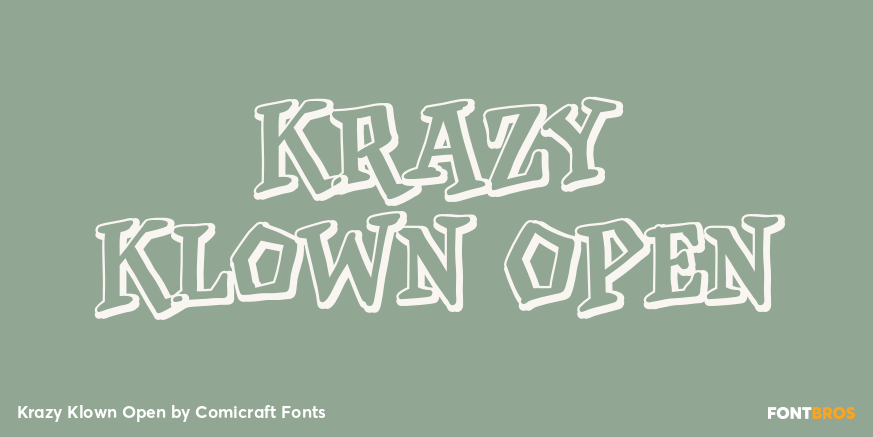 Krazy Klown Open Poster