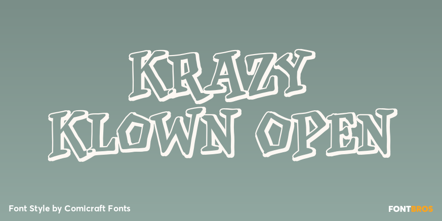 Krazy Klown Open Poster