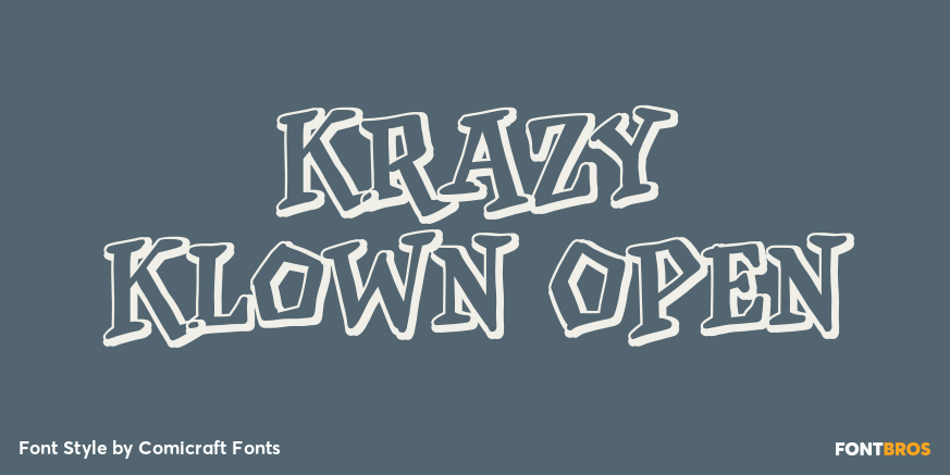 Krazy Klown Open Poster