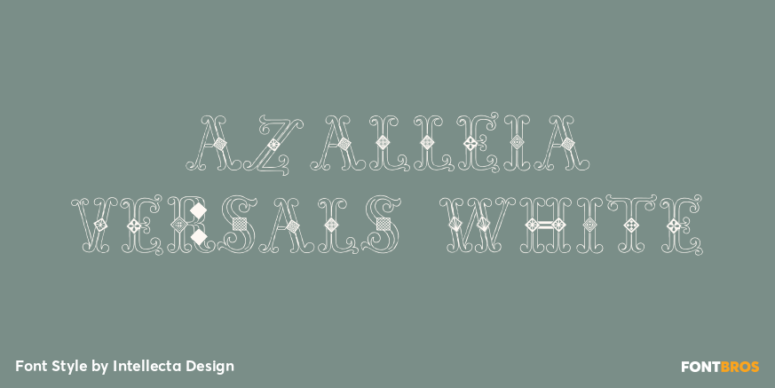 Azalleia Versals White Poster