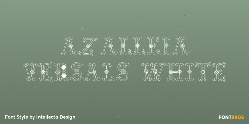 Azalleia Versals White Poster