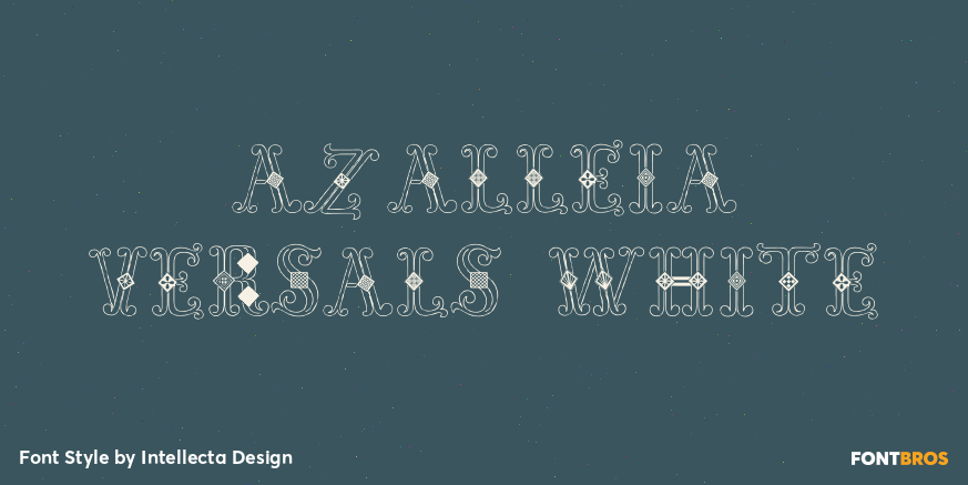 Azalleia Versals White Poster