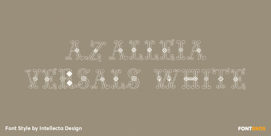 Azalleia Versals White Poster