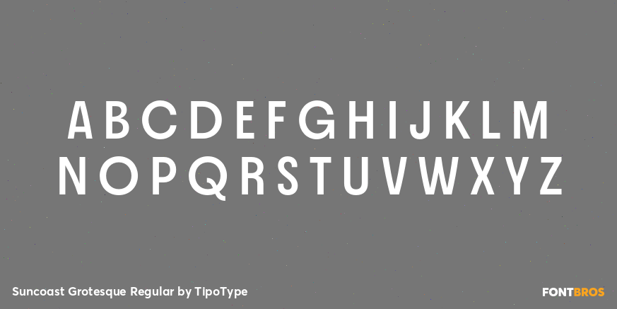 Suncoast Grotesque Regular Font Poster #2